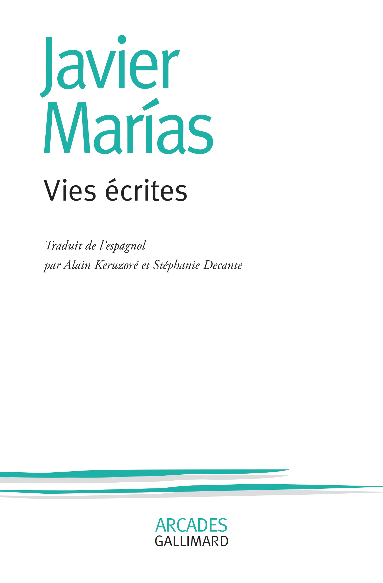 Vies écrites (9782070179251-front-cover)