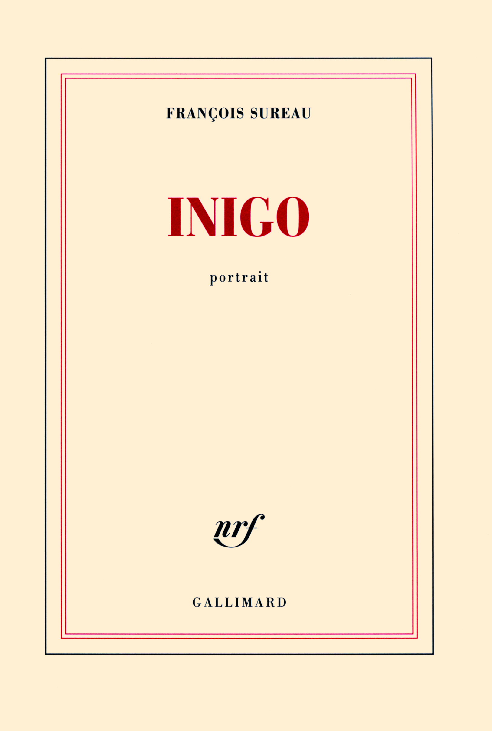 Inigo, Portrait (9782070130757-front-cover)