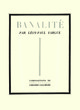 Banalité (9782070119172-front-cover)