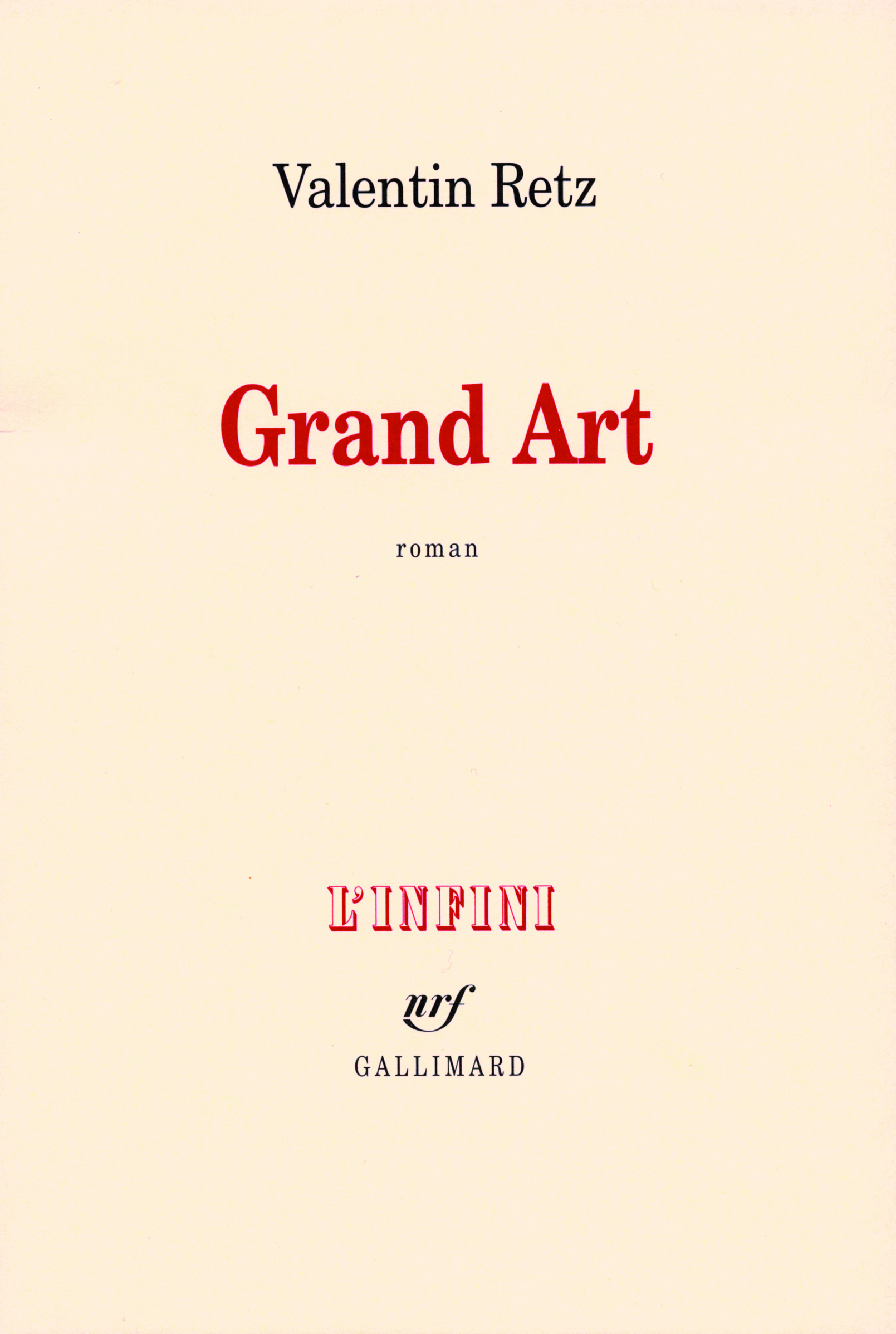 Grand Art (9782070120567-front-cover)