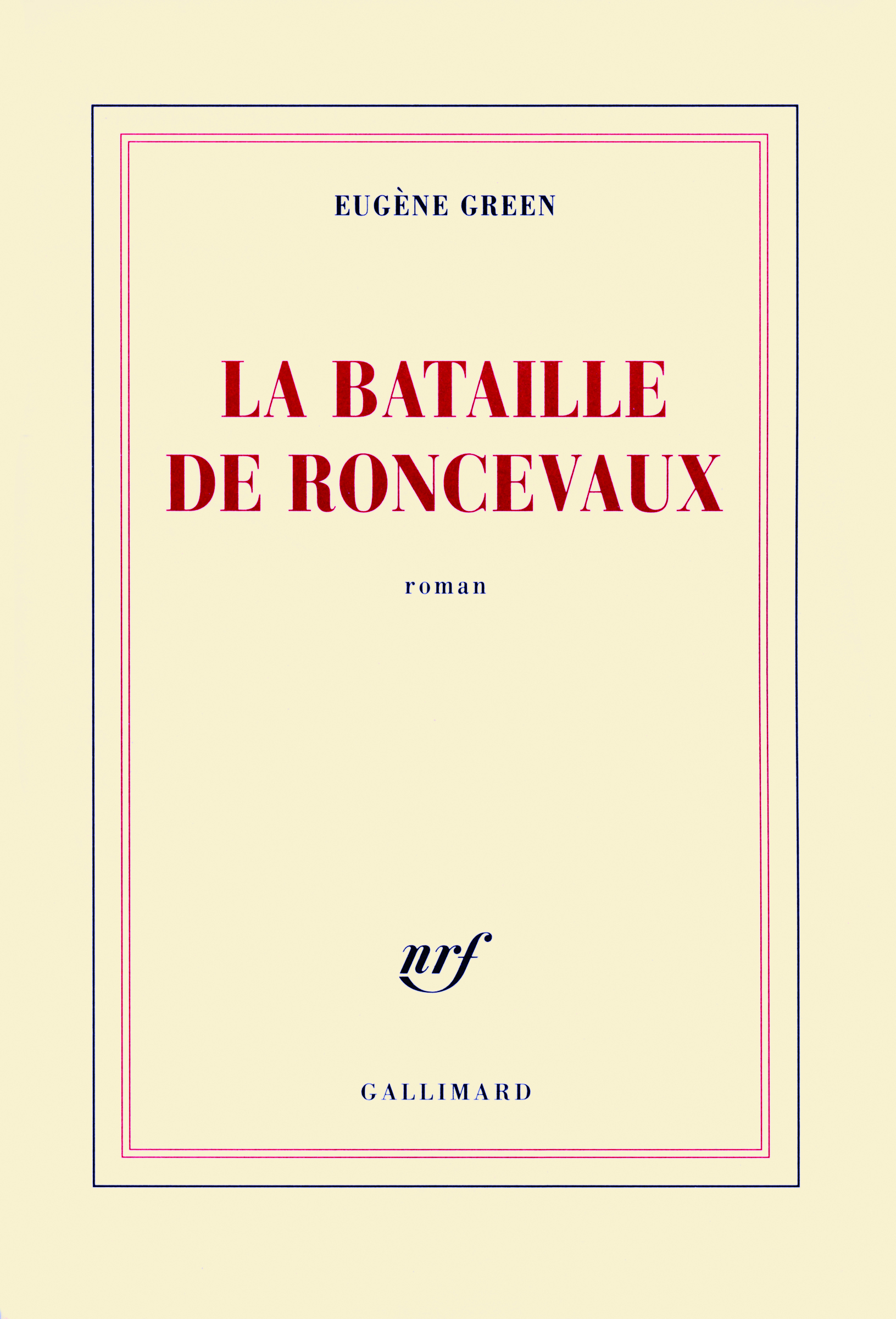 La bataille de Roncevaux (9782070127252-front-cover)