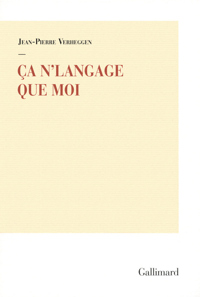Ça n'langage que moi (9782070149247-front-cover)