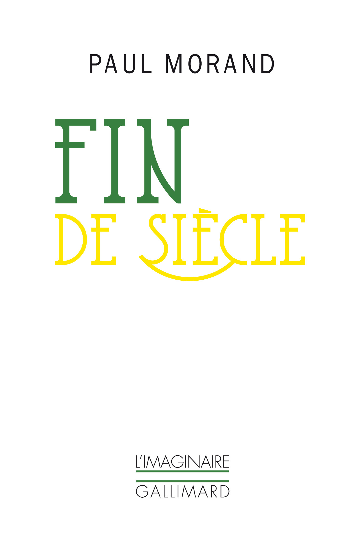 Fin de siècle (9782070120116-front-cover)