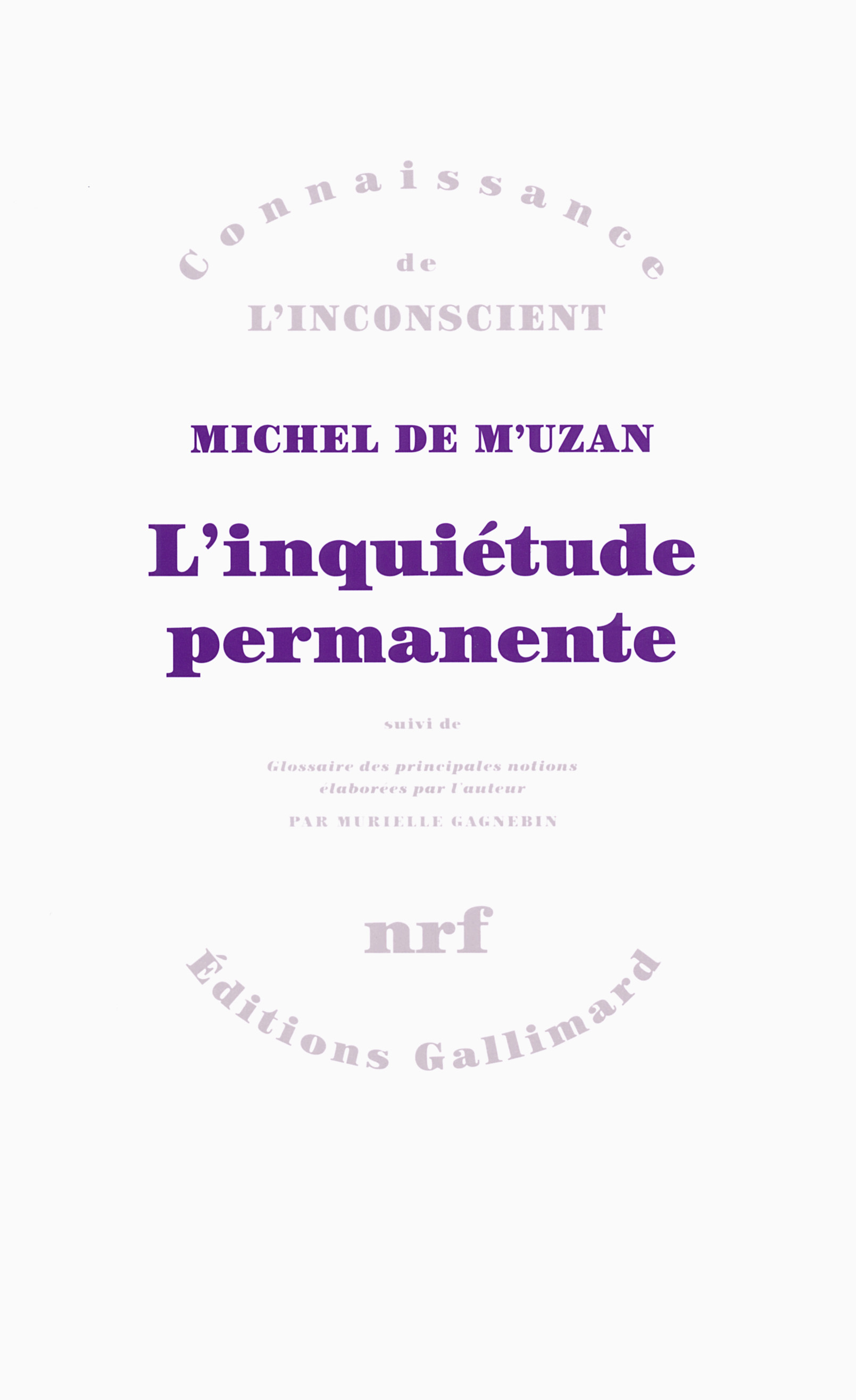 L'inquiétude permanente (9782070149841-front-cover)