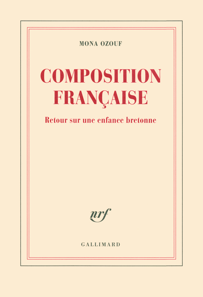 Composition française, Retour sur une enfance bretonne (9782070124640-front-cover)