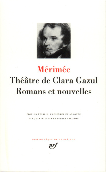 Théâtre de Clara Gazul - Romans et nouvelles (9782070109050-front-cover)