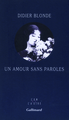 Un amour sans paroles (9782070124695-front-cover)