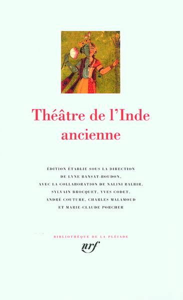 Théâtre de l'Inde ancienne (9782070114351-front-cover)