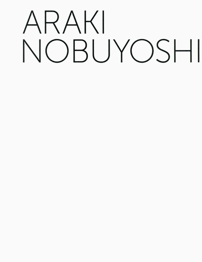 Araki Nobuyoshi (9782070179558-front-cover)