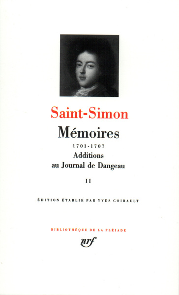 Mémoires / Additions au Journal de Dangeau (9782070110018-front-cover)