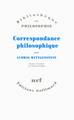 Correspondance philosophique (9782070127658-front-cover)