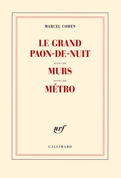 Le Grand paon-de-nuit / Murs / Métro (9782070144334-front-cover)