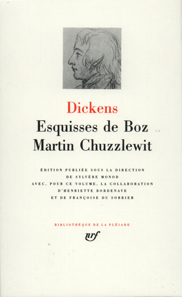 Esquisses de Boz - Martin Chuzzlewit (9782070111107-front-cover)