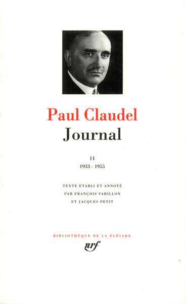 Journal, 1933-1955 2 (9782070101467-front-cover)