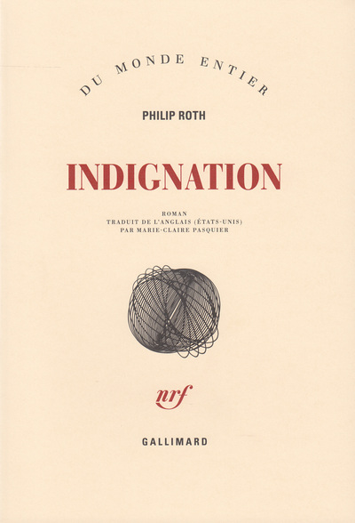 Indignation (9782070123094-front-cover)