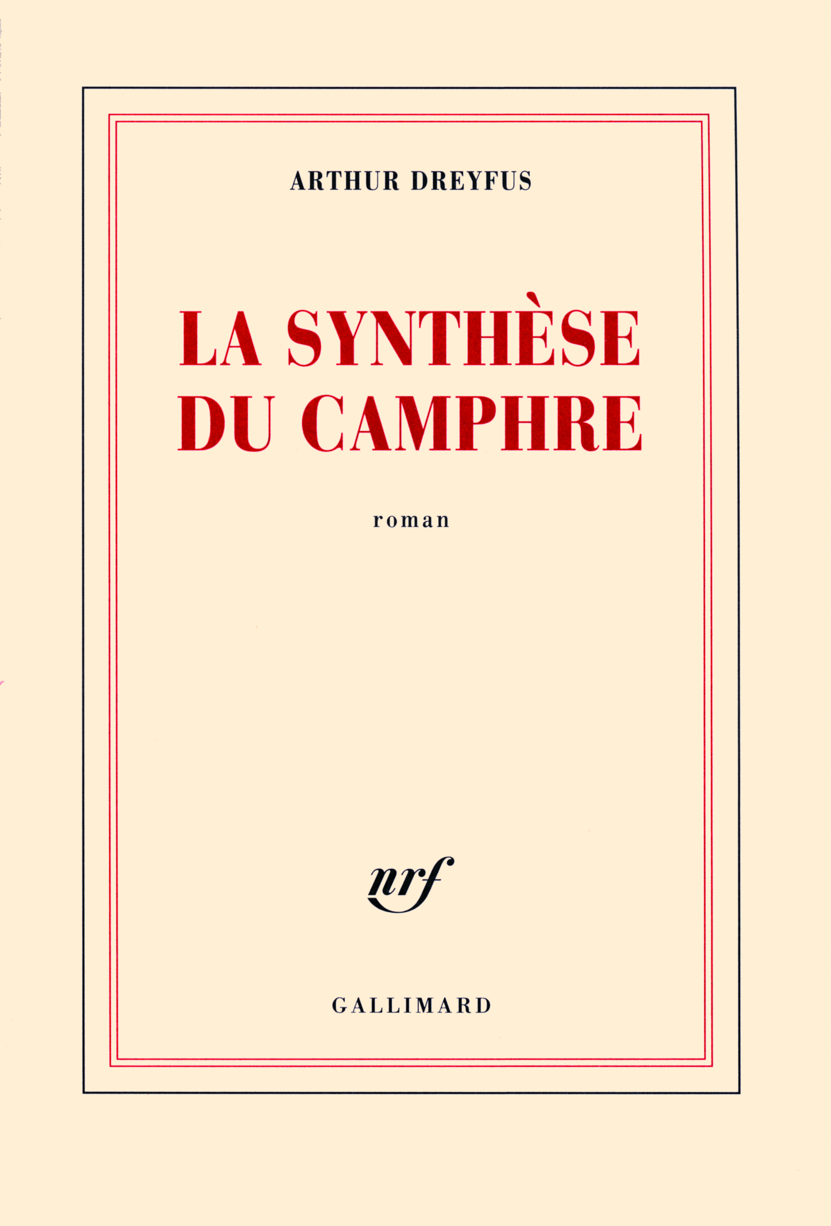 La synthèse du camphre (9782070127368-front-cover)