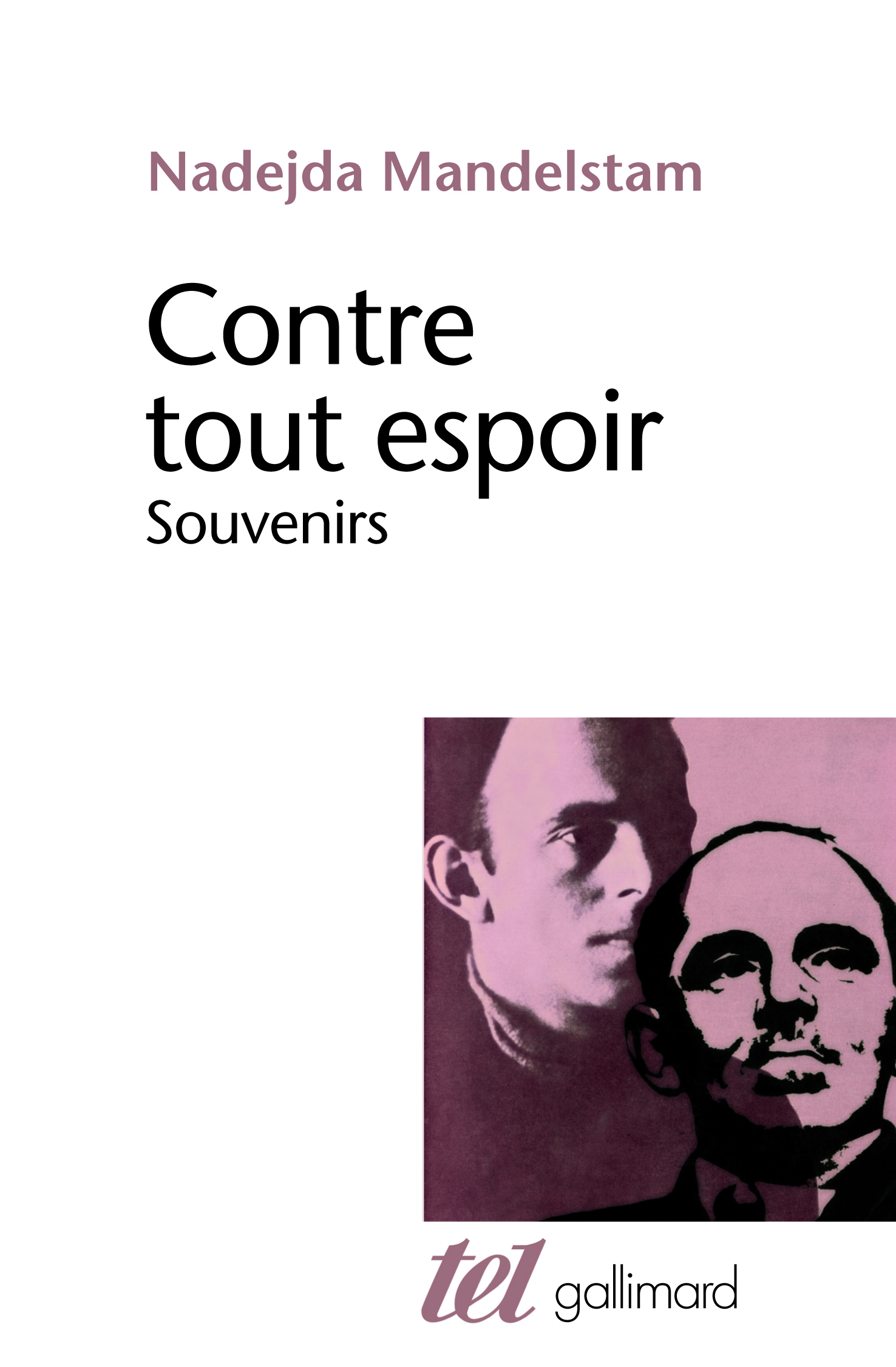 Contre tout espoir, Souvenirs (9782070137022-front-cover)