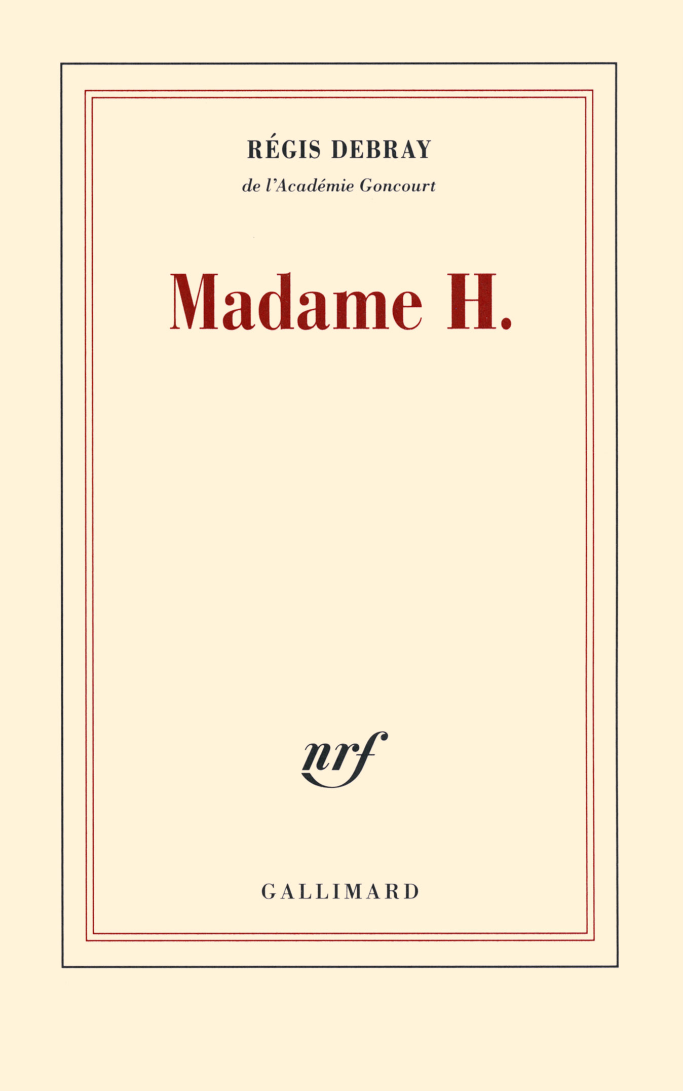 Madame H. (9782070108039-front-cover)