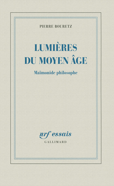 Lumières du Moyen Âge, Maïmonide philosophe (9782070129485-front-cover)