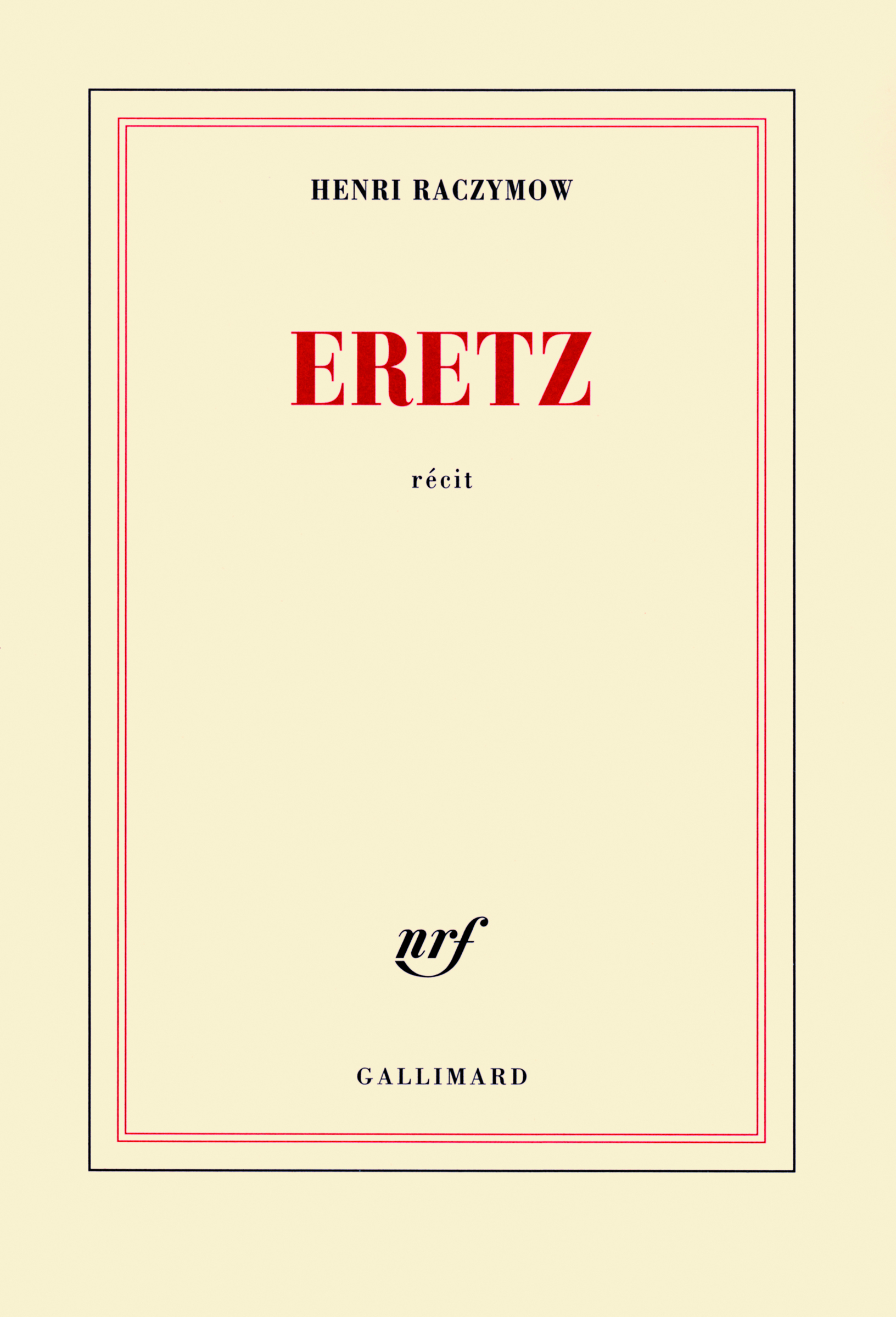 Eretz (9782070129003-front-cover)