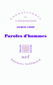 Paroles d'hommes (9782070127849-front-cover)