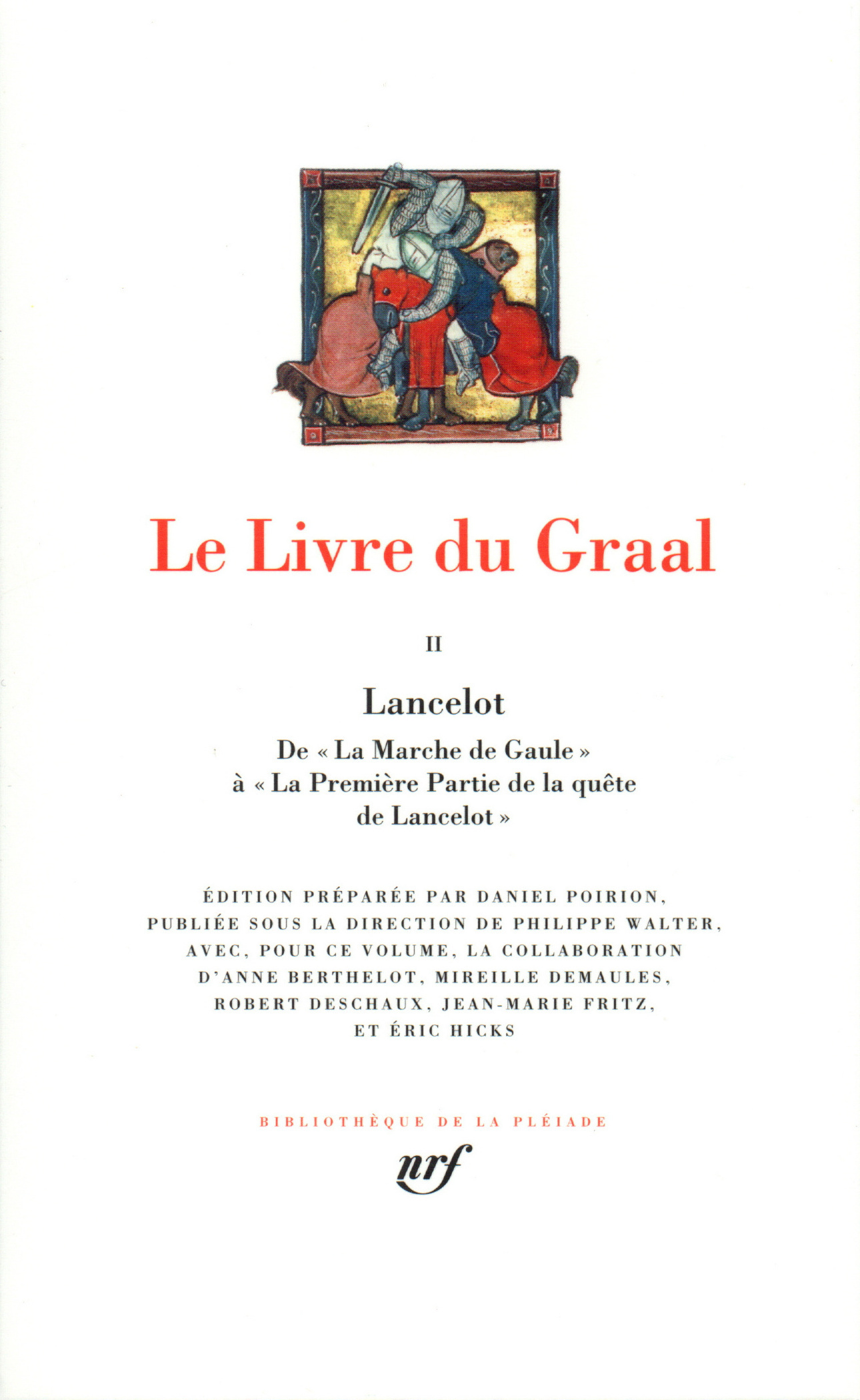 Le Livre du Graal (9782070113439-front-cover)