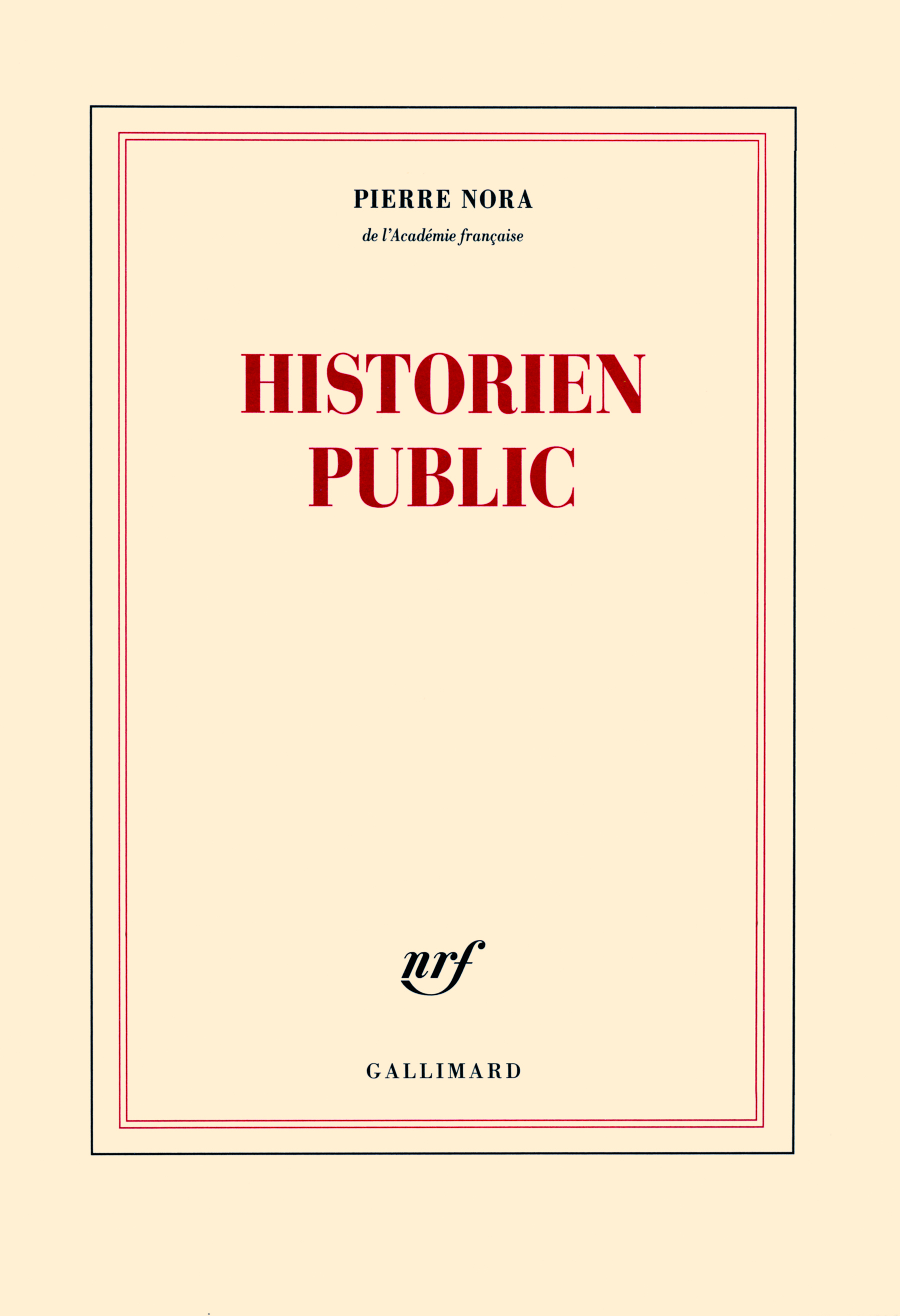 Historien public (9782070133703-front-cover)
