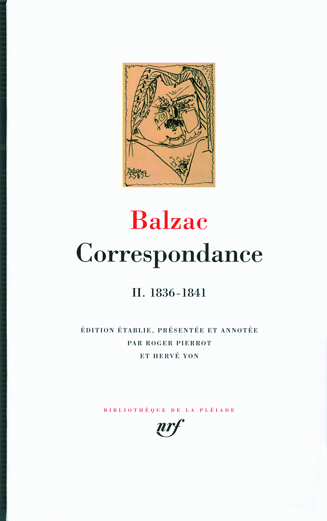 Correspondance, 1836-1841 (9782070118199-front-cover)