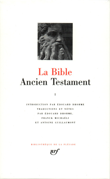 La Bible, Ancien Testament (9782070100071-front-cover)