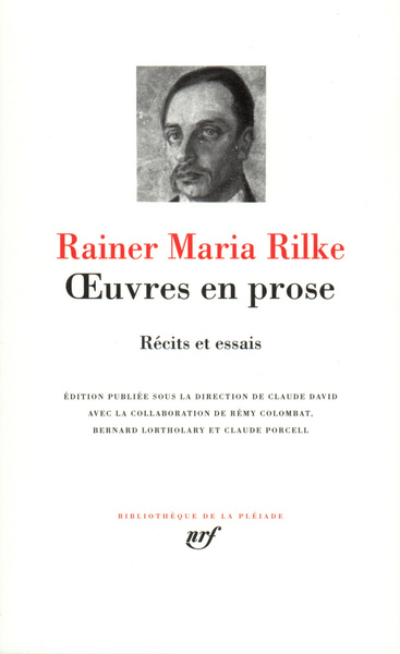 Œuvres en prose, Récits et essais (9782070112555-front-cover)
