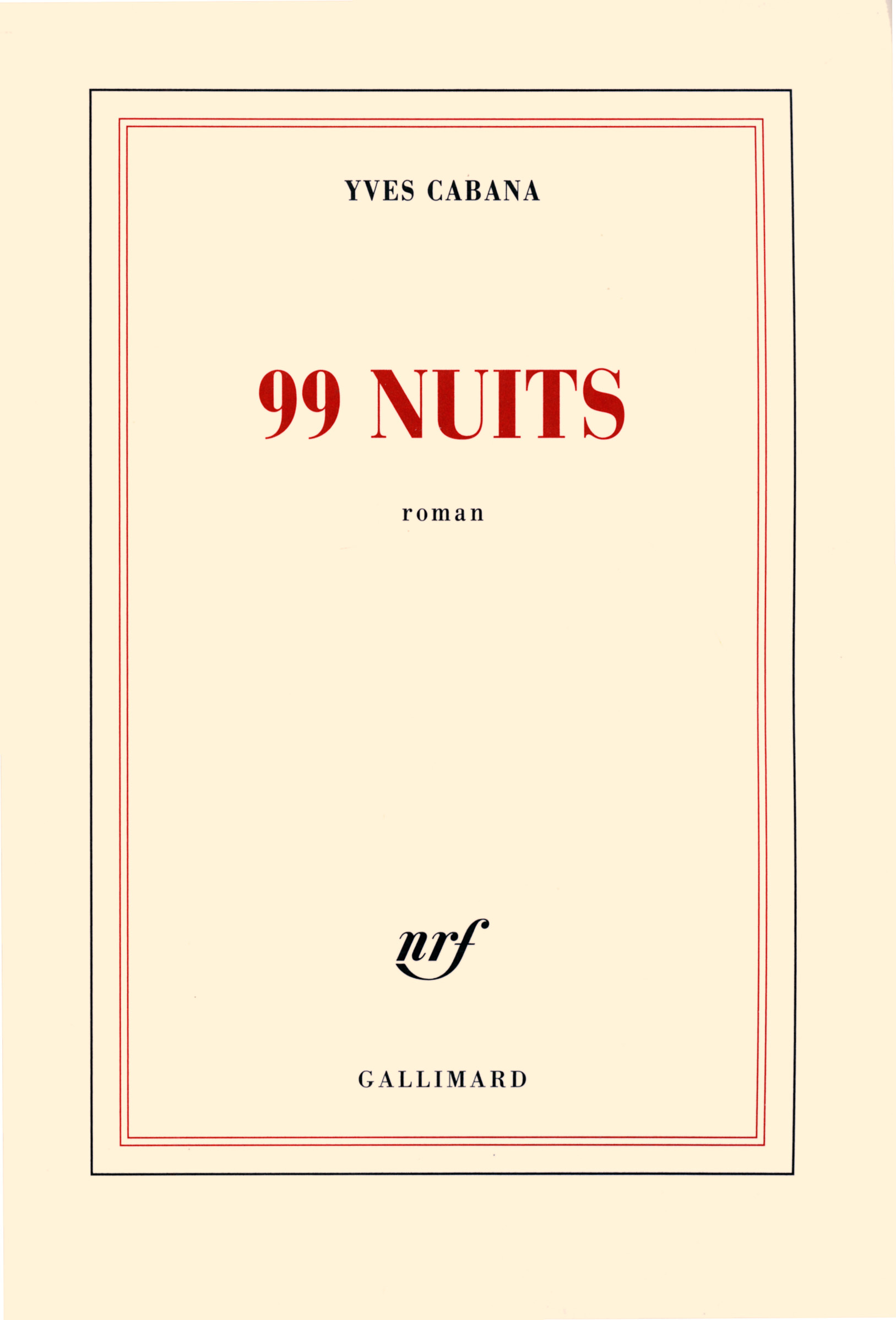 99 nuits (9782070146543-front-cover)