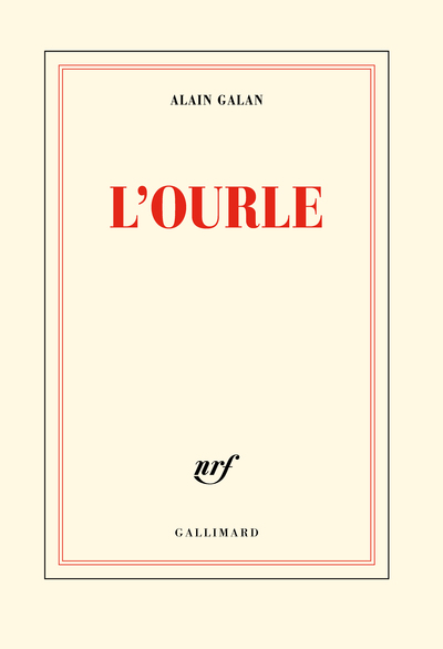 L'ourle (9782070136995-front-cover)