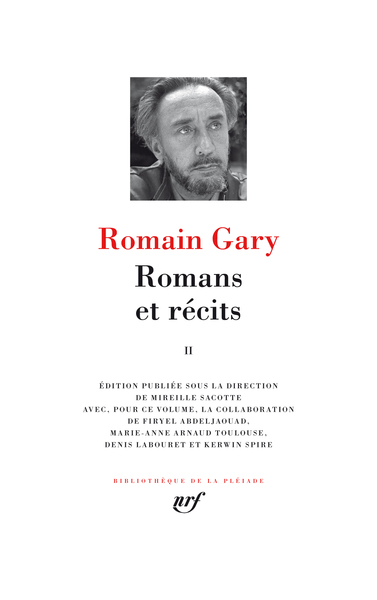 Romans et récits (9782070147106-front-cover)