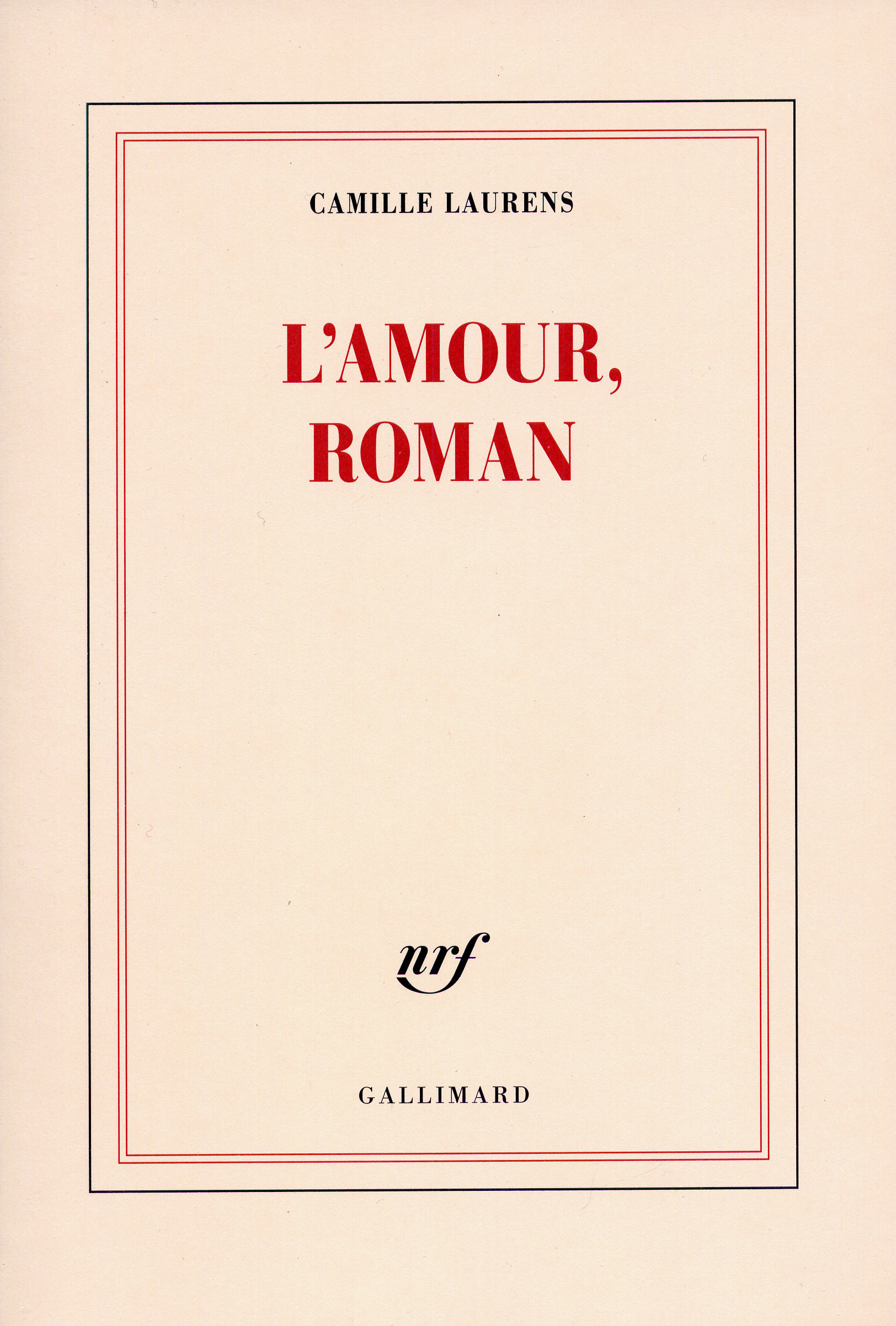 L'amour, roman (9782070141739-front-cover)