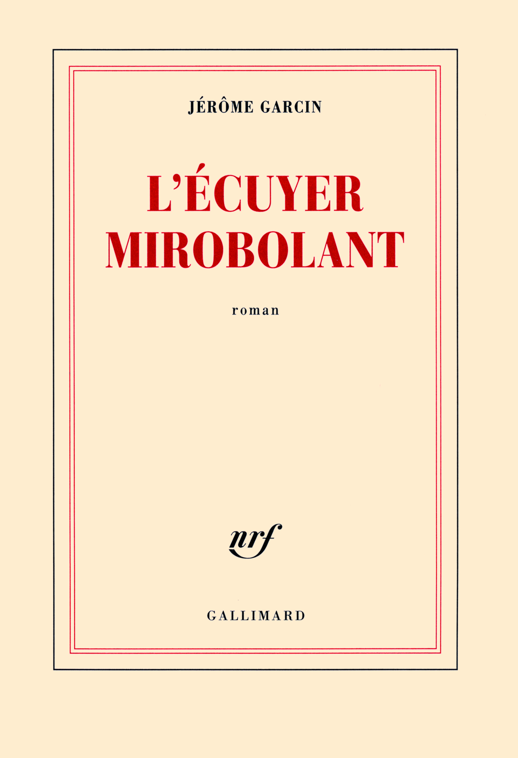 L'écuyer mirobolant (9782070121823-front-cover)