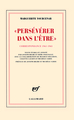 "Persévérer dans l'être", Correspondance 1961-1963 (9782070135837-front-cover)