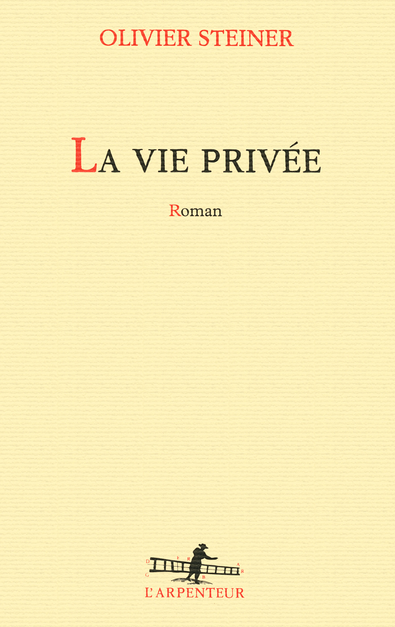 La vie privée (9782070144860-front-cover)