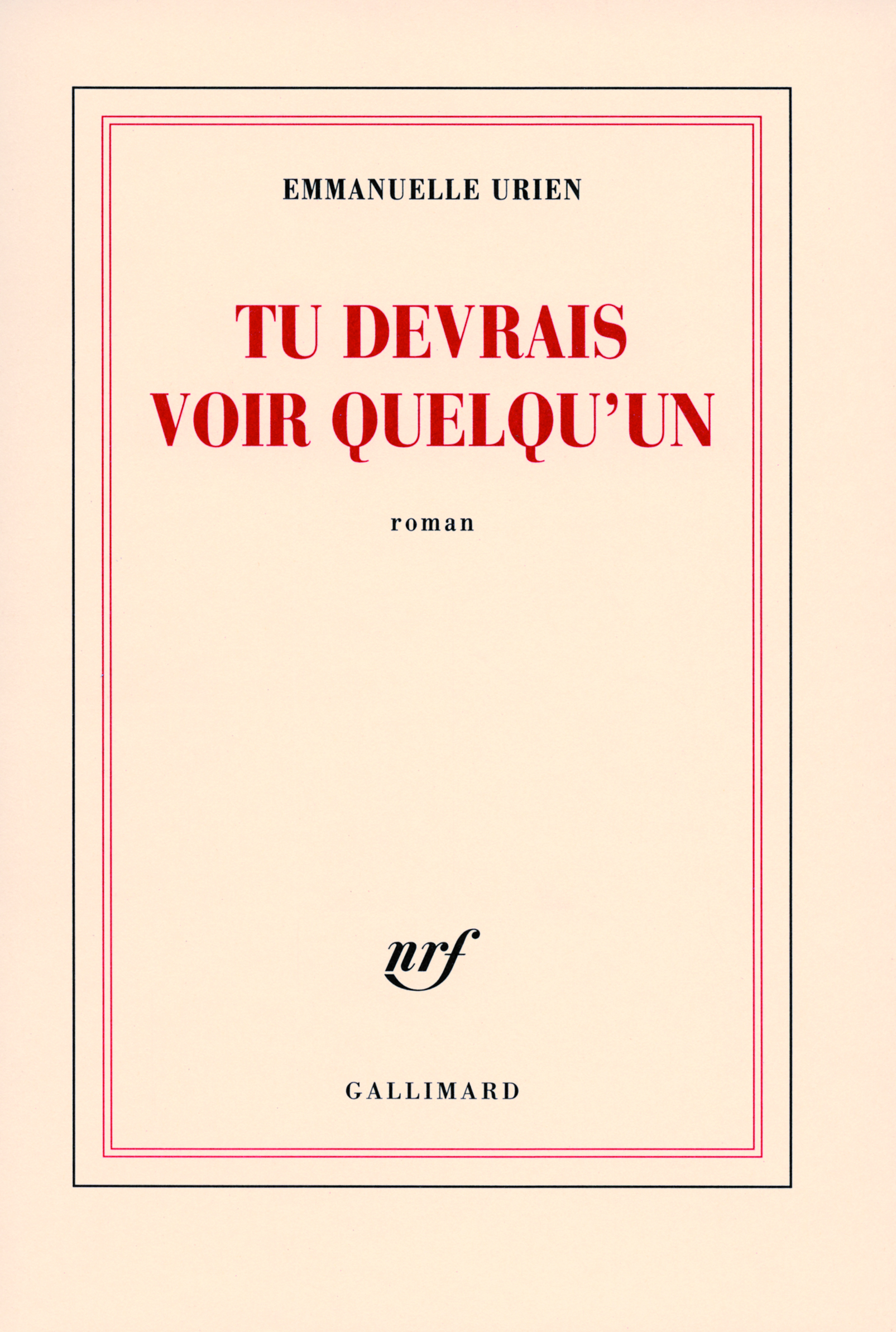 Tu devrais voir quelqu'un (9782070123568-front-cover)