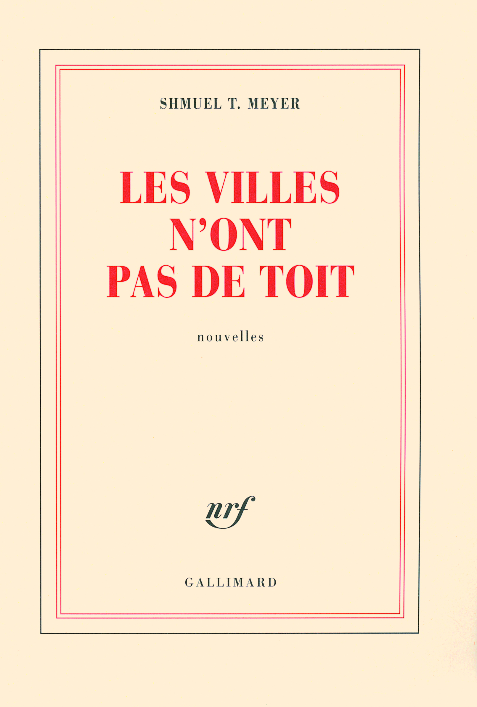 Les villes n'ont pas de toit (9782070126477-front-cover)