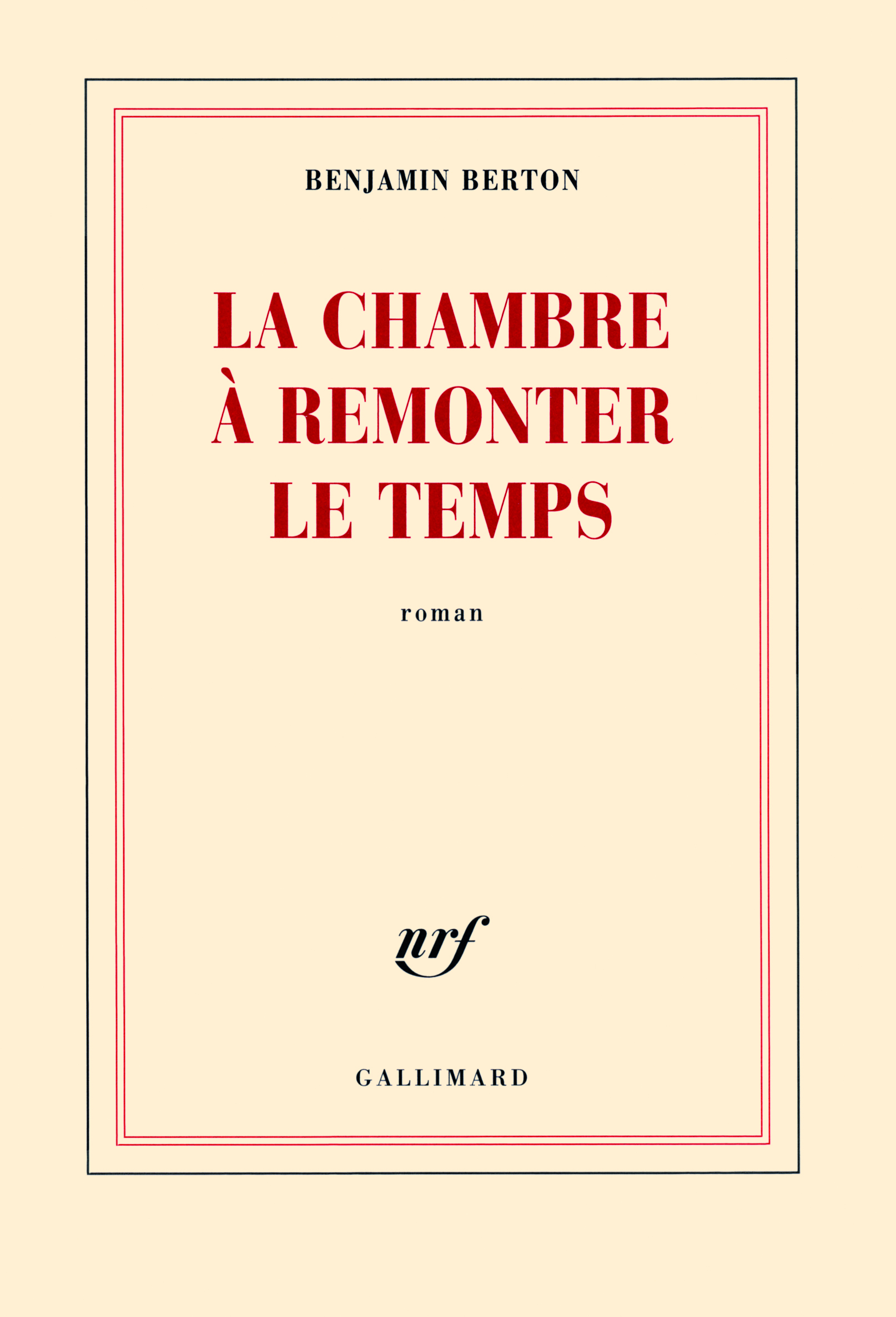 La chambre à remonter le temps (9782070134366-front-cover)