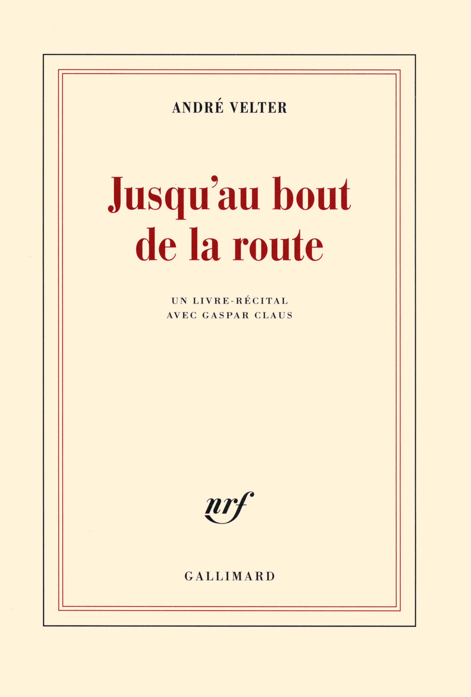 Jusqu'au bout de la route (9782070144587-front-cover)