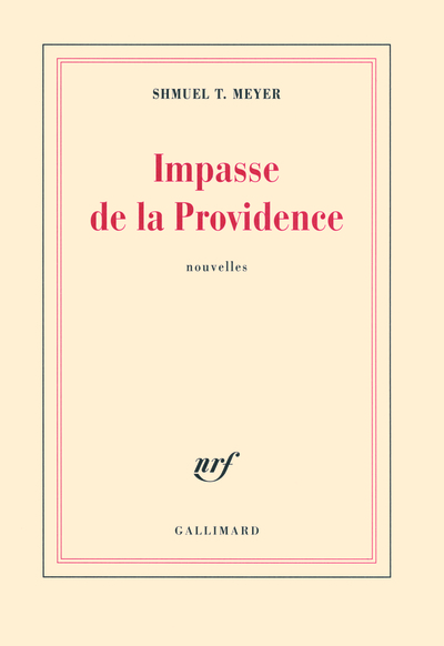 Impasse de la Providence/Jours de fête (9782070133437-front-cover)