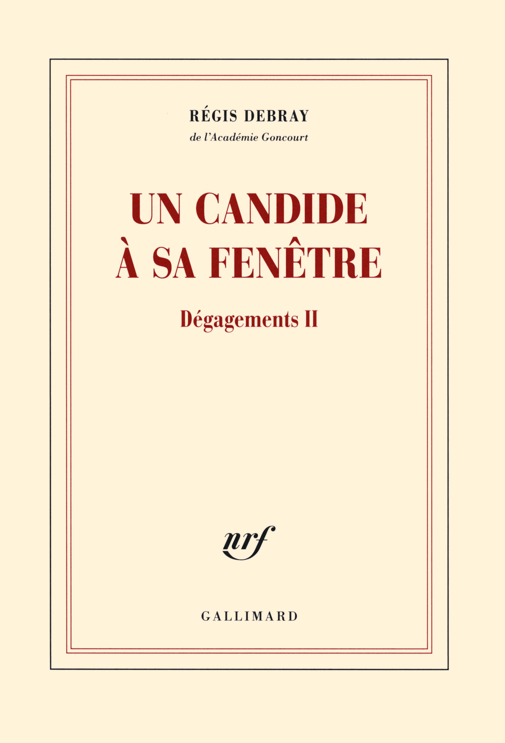 Un candide à sa fenêtre (9782070148059-front-cover)