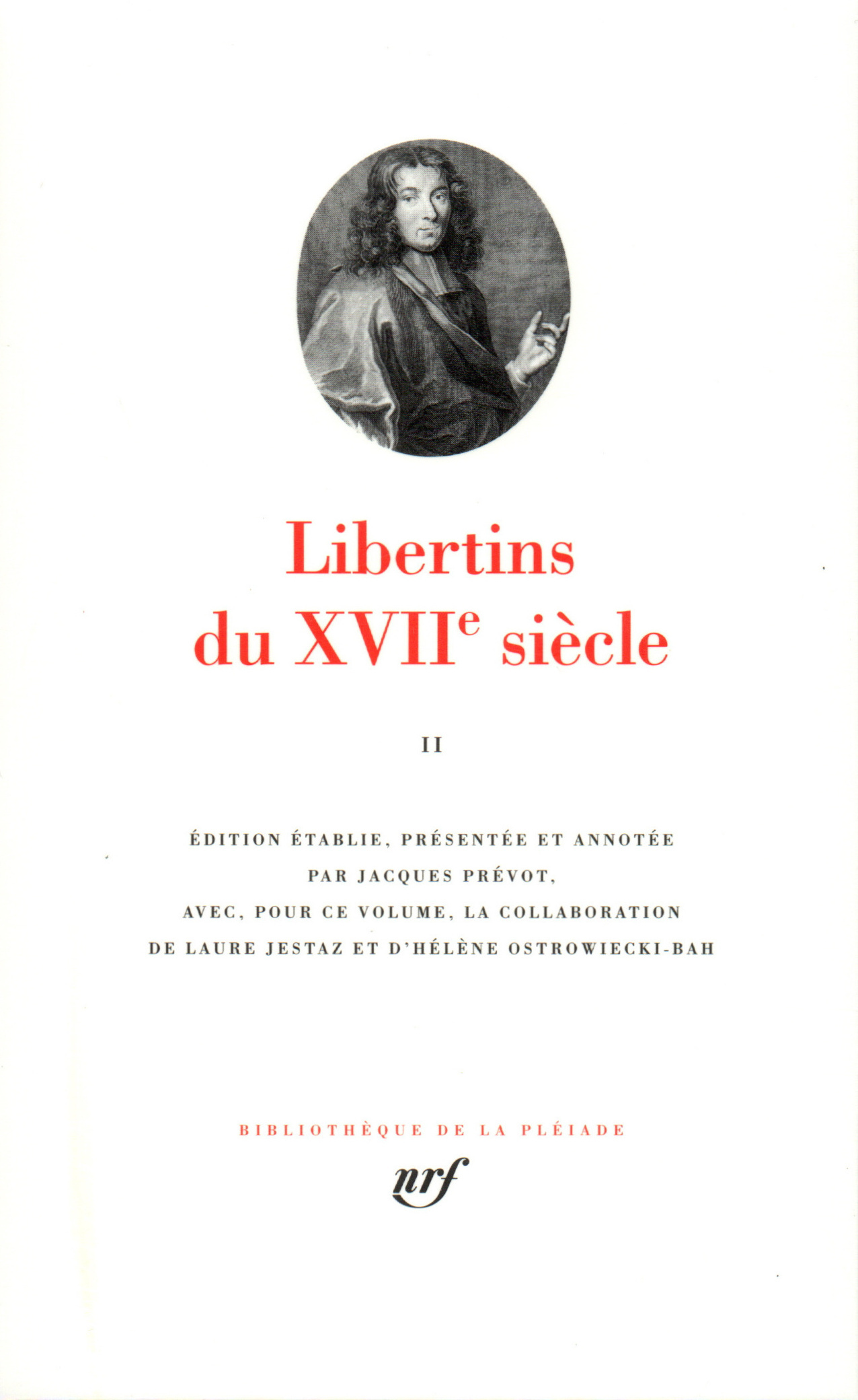 Libertins du XVIIᵉ siècle (9782070115693-front-cover)