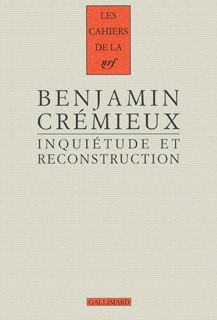 Inquiétude et reconstruction, Essai sur la littérature d'après-guerre (1931) (9782070131976-front-cover)