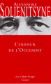 L'erreur de l'occident, (*) (9782246094920-front-cover)