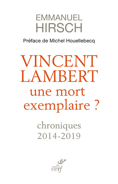 Vincent Lambert - Une mort exemplaire ? (9782204139694-front-cover)