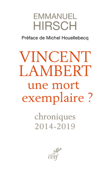 Vincent Lambert - Une mort exemplaire ? (9782204139694-front-cover)