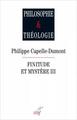 Finitude et mystère - tome 3 (9782204110730-front-cover)