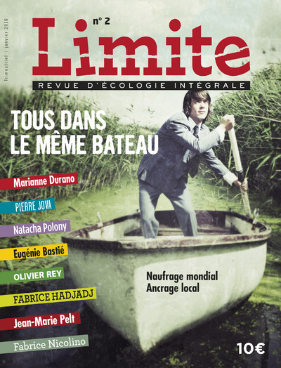 Limite Revue d'écologie intrégrale - Numéro 2 Tous dans le même bateau (9782204108928-front-cover)